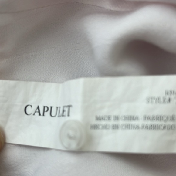 Capulet Cropped Baby Pink Blouse Size XS/P - Picture 12 of 13